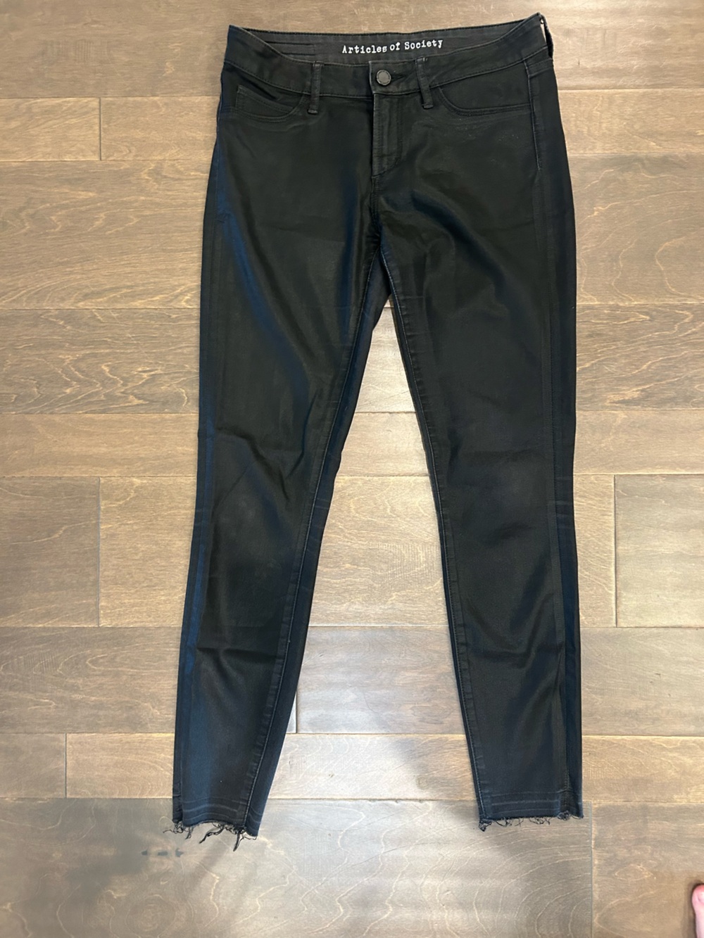 Articles of Society Black Ankle Crop Jeans